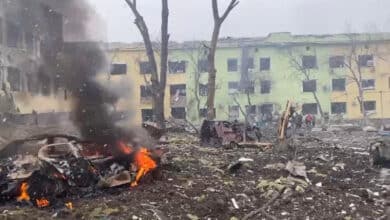 Photo of Air strike wounds 17 staff at Ukraine children’s hospital