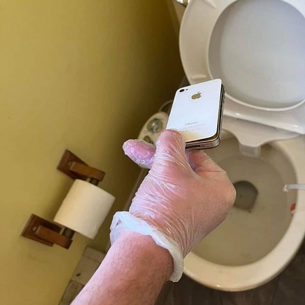 'Suprised' woman finds her iPhone after 10 years in toilet