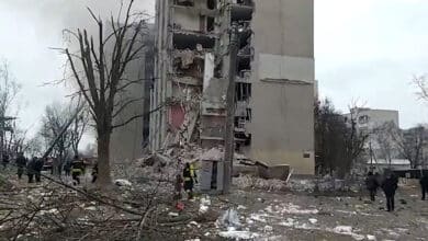 Photo of Russian strike on base brings Ukraine war close to NATO’s border