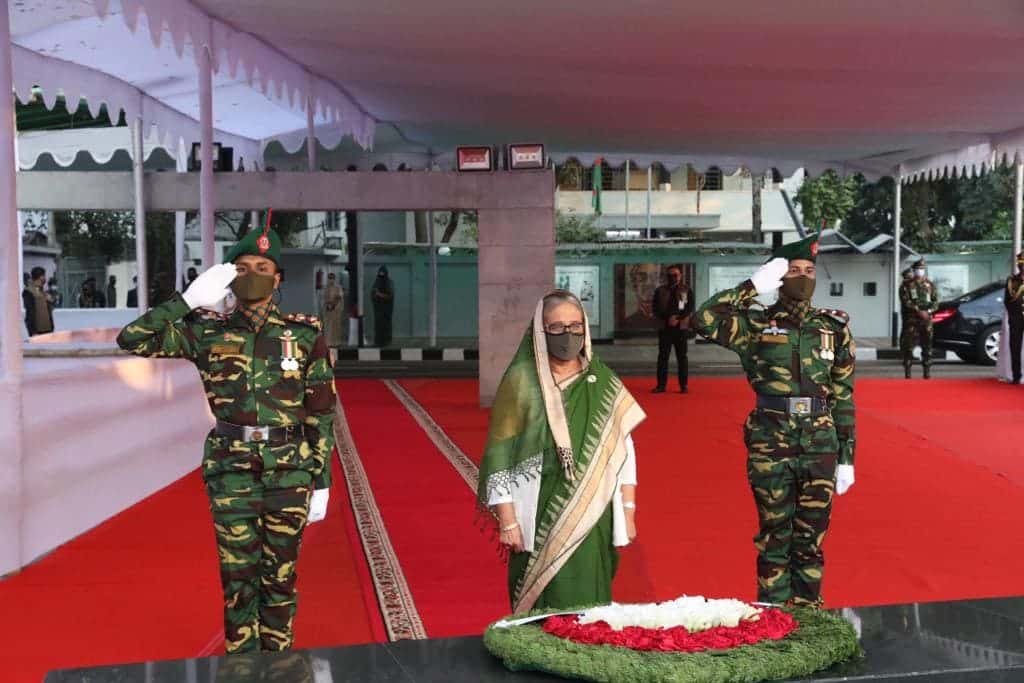 PM pays homage to Bangabandhu on historic March 7