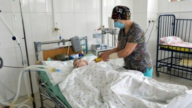 Photo of In Ukraine hospital, war-wounded children make slow recovery