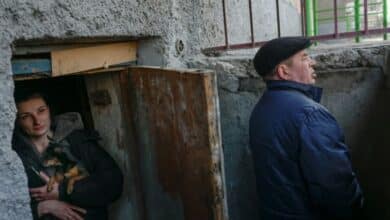 Photo of Mykolaiv residents determined to stay and defend their city