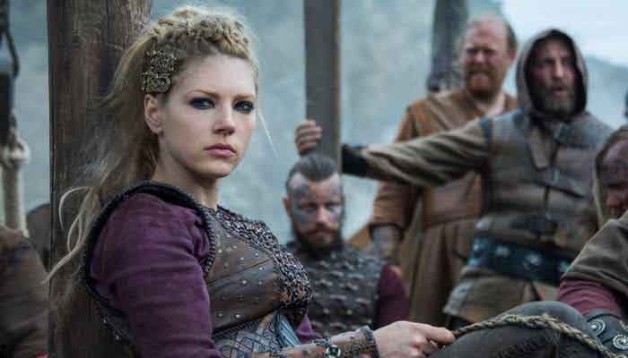 'Vikings': Lagertha actress shares throwback picture with Ukrainian president and his wife
