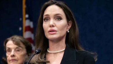 Photo of Angelina Jolie reacts after Afghan Taliban suspend girls schools