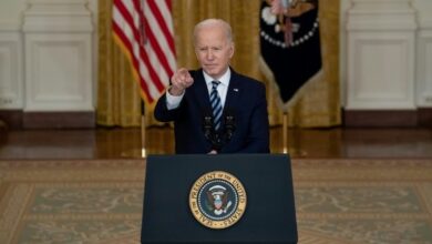 Photo of Biden touts Western strength as Russia bombards Ukraine