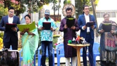 Photo of Actor Zayed Khan takes oath as the General Secretary of BFAA