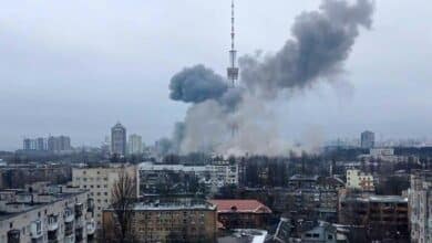 Photo of Five killed in Russian strike on Kyiv TV tower