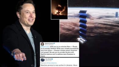Photo of Elon Musk’s Starlink internet now in Ukraine
