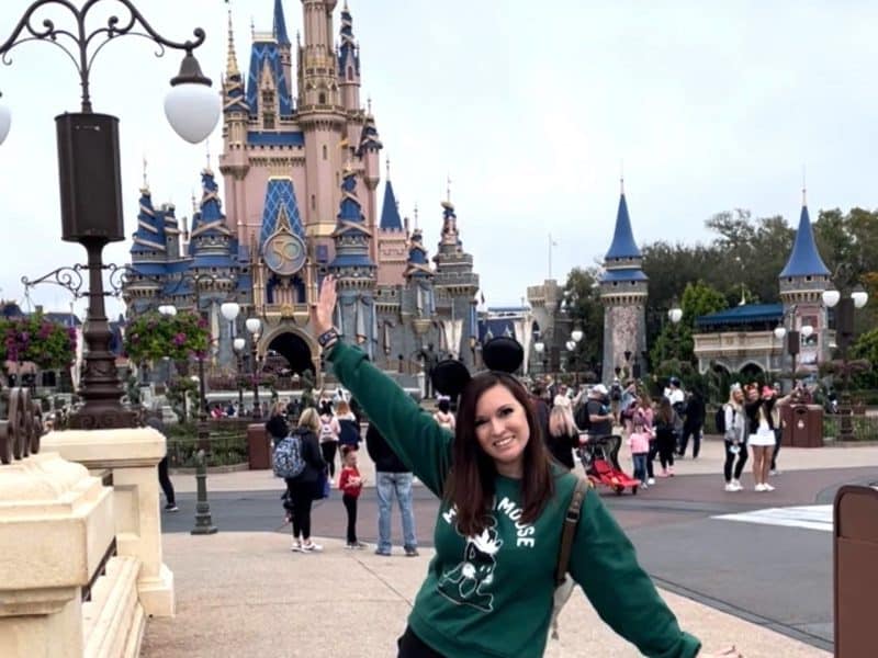 A 28-year-old woman is donating plasma twice a week to fund Disney World trips every month in 2022