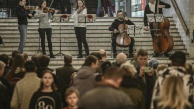 Photo of Music plays on in Kharkiv under Russia bombardment
