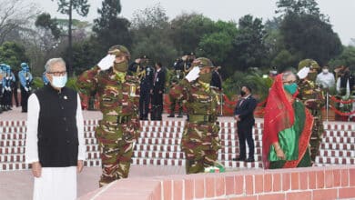 Photo of Bangladesh celebrating 52nd Independence Day