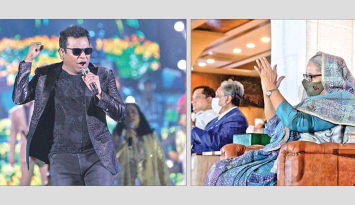 AR Rahman rocks Dhaka