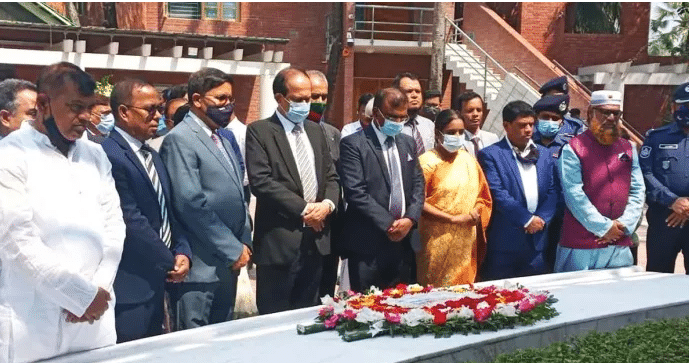 CEC pays tribute to Bangabandhu
