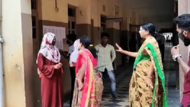 Photo of Schoolgirl in India asked to remove hijab to take board exams