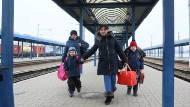 Photo of Lonely passengers ride ghost trains back to Ukraine