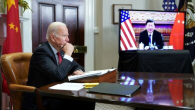 Photo of Xi speaks out against ‘conflict’ in call with Biden on Russia