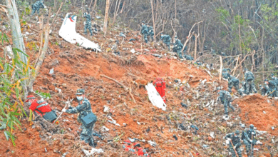Photo of One of two black boxes from crashed China Eastern jet found