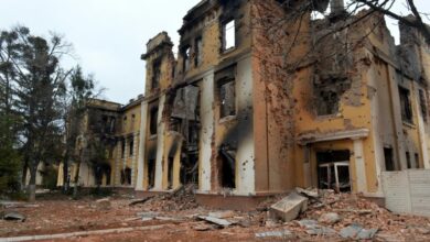 Photo of Putin lays out conditions as Russians shell Ukrainian city