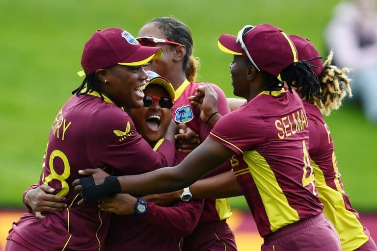 West Indies stun holders England by seven runs in World Cup thriller