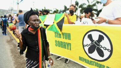 Photo of Protests in Jamaica as William and Kate visit