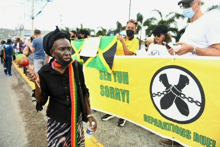 Protests in Jamaica as William and Kate visit