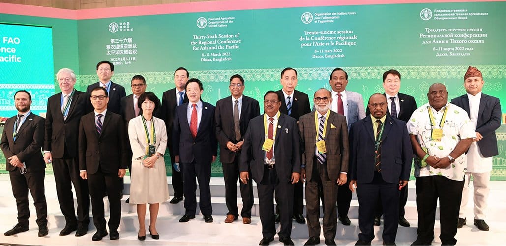 Bangladesh elected president of FAO's APRC for next 2 years