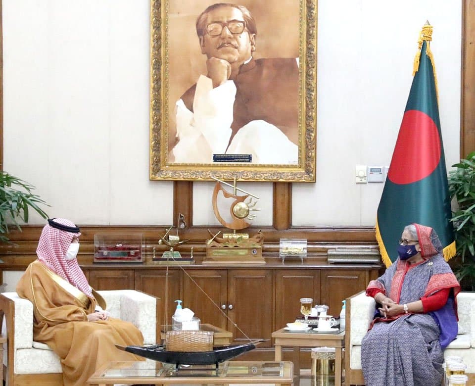 PM seeks larger Saudi Arabia's investment in Bangladesh