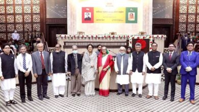 Photo of PM hands over Swadhinata Purashkar-2022