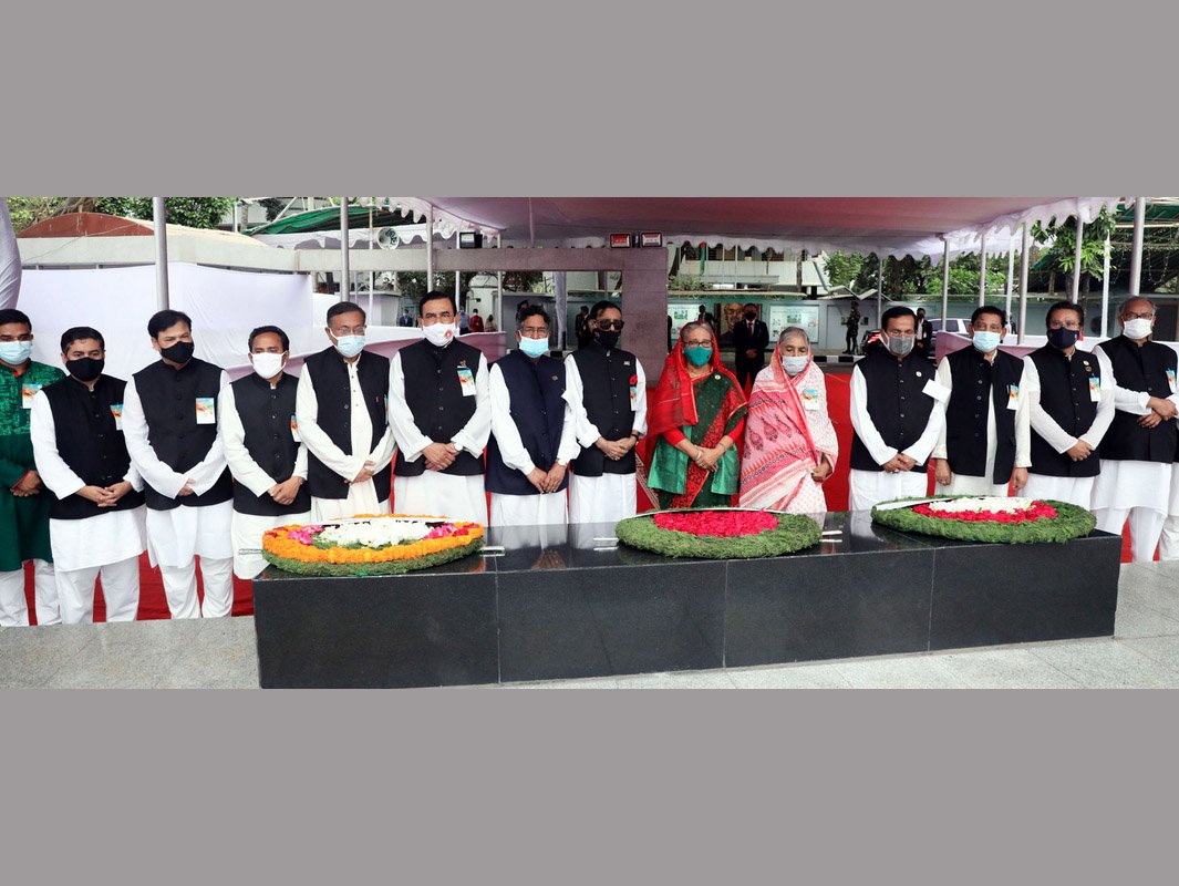 AL pays homage to Bangabandhu on Independence Day