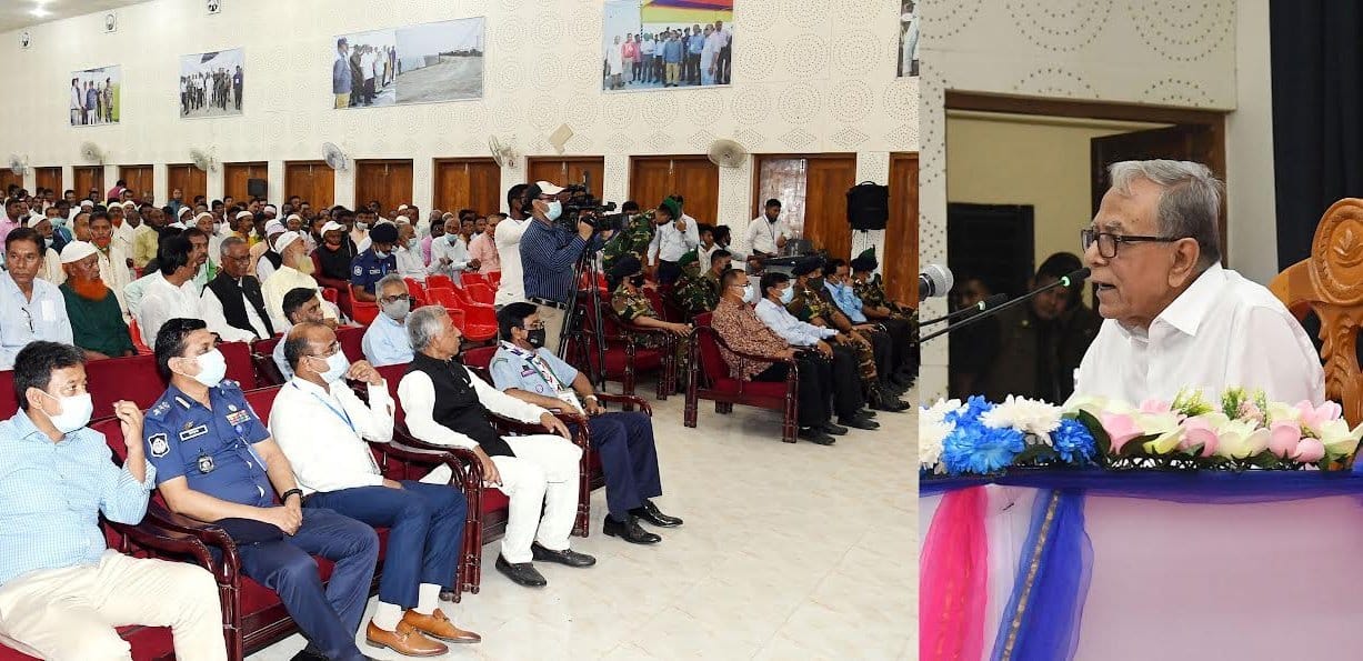 President asks local leaders to work together for development
