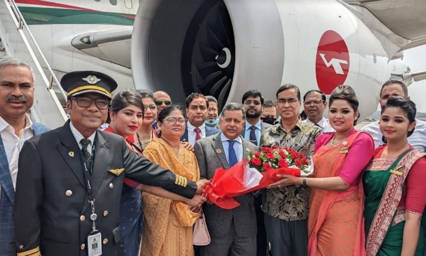 Bangladesh Biman's maiden Toronto flight returns Dhaka