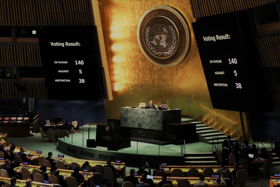 Bangladesh votes in favour of Ukraine on UN resolution