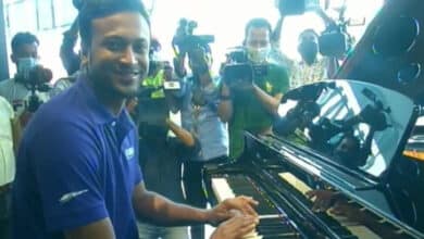 Photo of Shakib Inaugurates Showroom at Dhaka with two-hour leave
