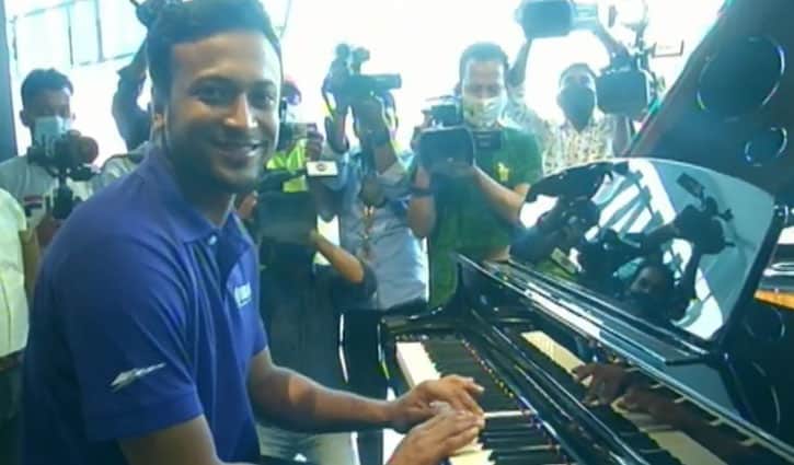 Shakib Inaugurates Showroom at Dhaka with two-hour leave