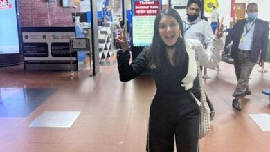 Photo of Sunny Leone in Bangladesh to perform in a programme
