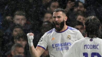 Photo of ‘Fantastic’ Benzema treble puts Real in command against Chelsea
