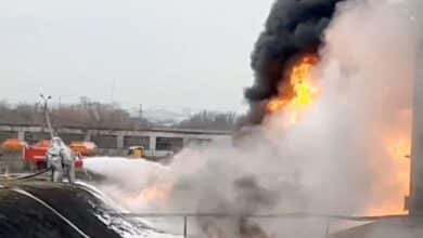 Photo of Ukraine denies attacking fuel depot inside Russia