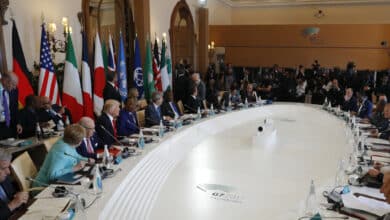 Photo of G7 officials walk out of World Bank meeting as Russian official begins to speak