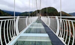 World's longest glass bridge nearly complete in Vietnam