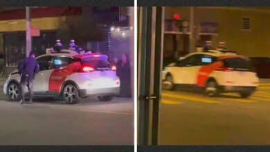 Photo of April Fools! San Francisco police pull over driverless car