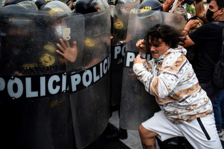 One protester dead, several injured in clashes with Peru police