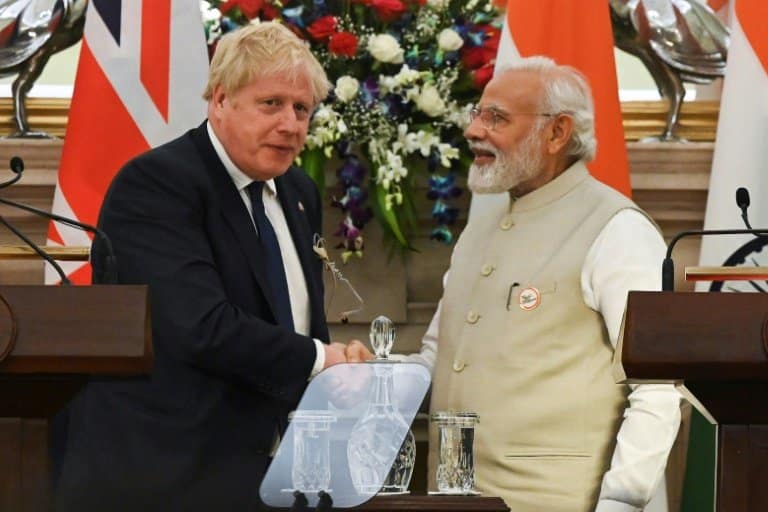 Britain and India in new defence and security partnership: Johnson