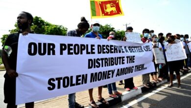 Photo of Sri Lanka leader offers to share power as protests escalate