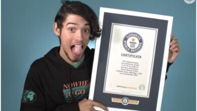 Photo of Michigan man’s tongue circumference earns Guinness World Record