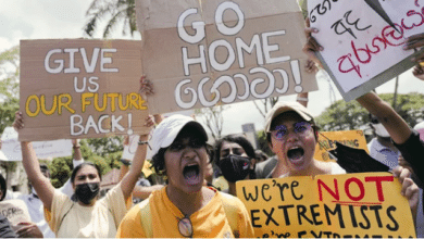 Photo of In stunning reversal, protests leave Sri Lanka’s ruling dynasty teetering