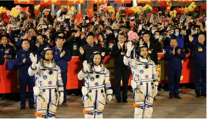 Three Chinese astronauts return to Earth after six months in space