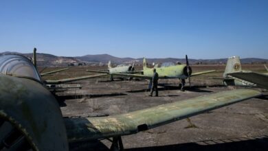 Photo of Albania’s former ‘Stalin City’ looks West with NATO airbase