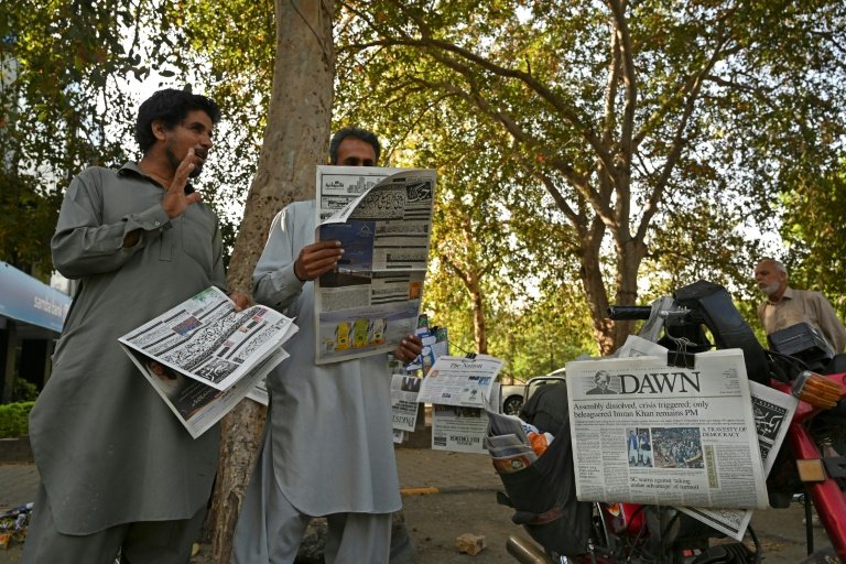 Pakistan's top court meets as constitutional crisis rages