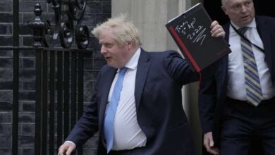 Photo of UK PM Boris Johnson offers ‘wholehearted’ apology over ‘partygate’