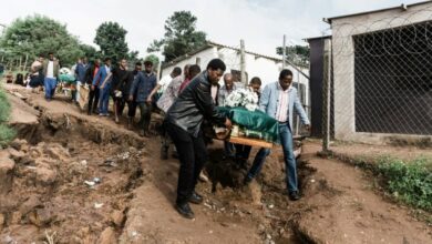 Photo of ‘Fresh wound’: S.Africa flood survivors bury loved ones